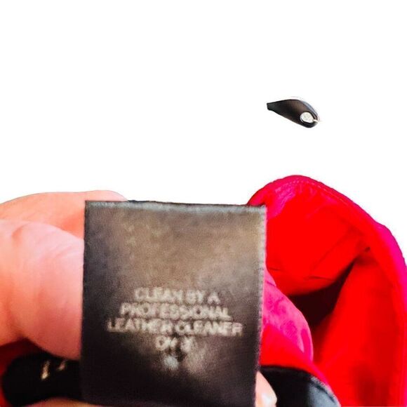 Harold’s skirt  wool cashmere blend  red pencil skirt made In  USA size 2 - Picture 5 of 11